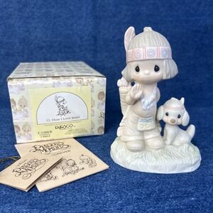 VTG Precious Moments O How I Love Jesus Figurine 1978 Enesco E-3180/B
